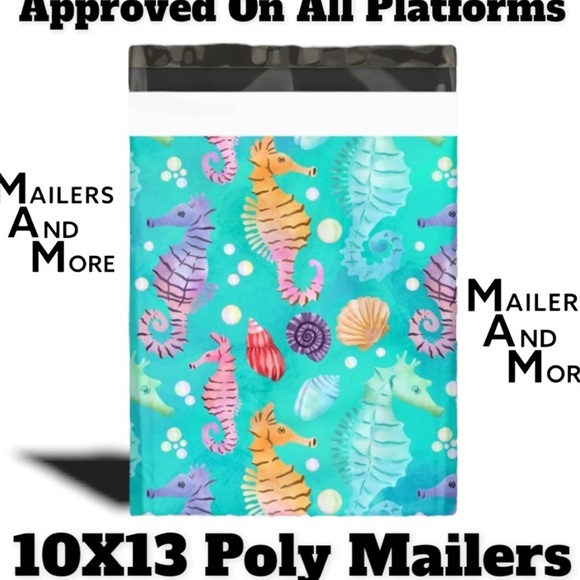 25 10X13 5 Designs 5 Each Some Beach Somewhere Variety Pack MAILERS, Envelopes - Picture 4 of 6